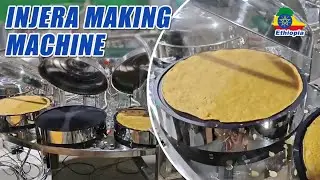 Teff Flat Bread Injera Maker|Ethiopian Food Injera Bread Making Machine|Injera Making Machine