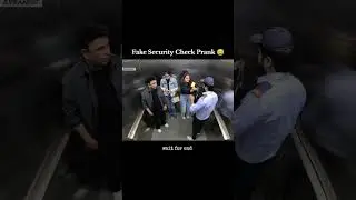 Fake Security Check Prank 🤪security guard,wi-fi security,fake security guard prank!,security