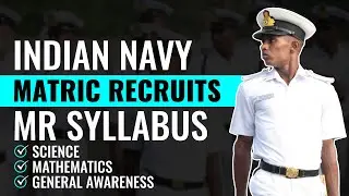 Indian Navy MR Syllabus 2020 | Navy MR Syllabus | Navy MATRIC RECRUITS Syllabus | Join Indian Navy