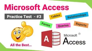 Microsoft Access MCQ | Table | Form | Query | Report | Relationship