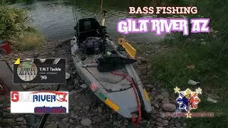 BASS Fishing da GILA River - May 2025 action#fishing #bassfishing #kayakfishing #bass