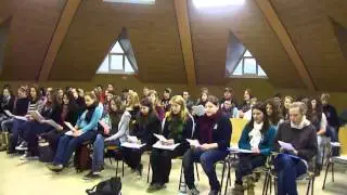 Chorworkshop 2011  -  2 kleine W&ouml;lfe