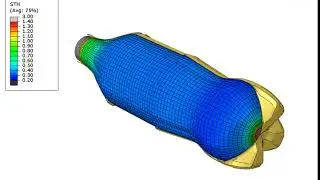 Stretch Blow Moulding Simulation