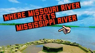 Confluence Point #mississippiriver #missouririver #subscribe #confluencepoint #stl #subscribe