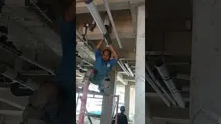Lokasi kerja, pemasangan pipa air kotor, air bekas dan Ventilasi #plumbing #pekerjaindonesia