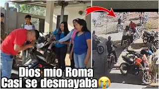 🚨Romario quedó desmayado de aparatoso accidente/todo quedó grabado😭