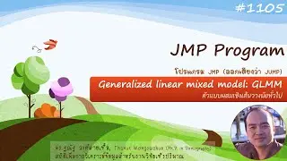 Generalized linear mixed model : GLMM in JMP