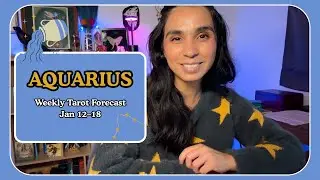 Aquarius Weekly Tarot Reading | Truth, Transformation & Emotional Release (Jan 12&ndash;18)