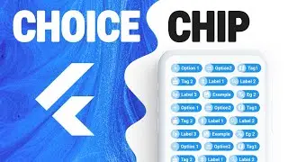 Flutter ChoiceChip Widget