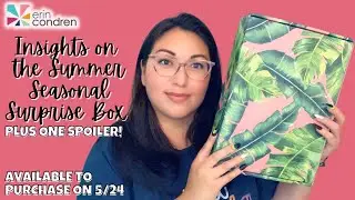 INSIGHTS ON THE SEASONAL SURPRISE BOX | ERIN CONDREN | SUMMER 2022 #ECSURPRISEBOX