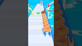 Donut Stack Run #3 #shorts #games