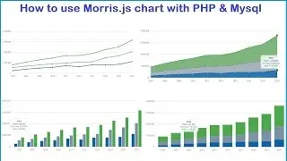 How to use Morris.js chart with PHP & Mysql