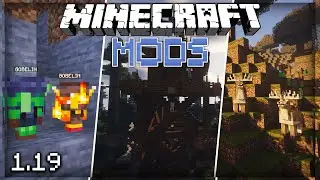 Les MEILLEURS MODS pour la SURVIE MINECRAFT 1.19| FR