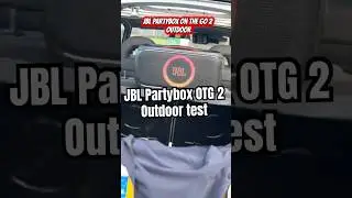 JBL Partybox On-The-Go 2 | outdoor bass test 💀