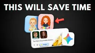 How to BULK Create ADORABLE Student Stickers with Gemini AI
