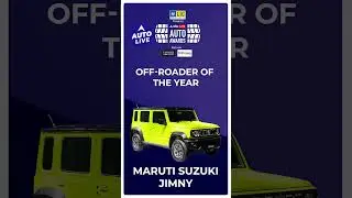 Maruti Suzuki JIMNY - Off Roader of the year! | ABP Live Auto Awards 2.0 2024 | Auto Live