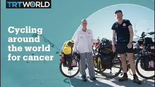 Why is this couple cycling around the world?