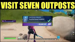 Visit seven outposts Location Fortnite (Resistance challenges) - ALL SEVEN OUTPOST LOCATION Season 2