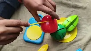 Satisfying plastic fruit and vegetables Cutting ✂️ ASMR 19