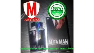Terbaru ALFA MAN 100% ASLI OBAT PEMBESAR HERBAL SUPLEMEN KUAT PRIA HERBAL JOS 0895323709507