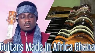 From Ashiaman Ghana This Youngman makes The Best Guitars In The World.