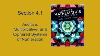 4.1 Additive Multiplicative Systems