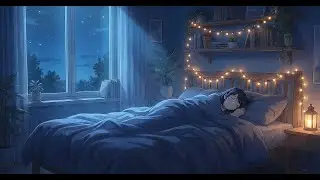 Midnight Room 🌙 | 1 Hour Calm Lofi for Sleep & Relaxation (No Vocals)