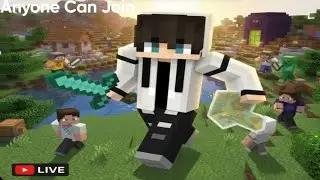 🔴 Minecraft Survival Public SMP LIVE | Anyone Can Join!