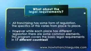 How To Franchise Guide - How It All Works