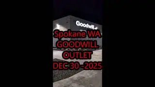 Spokane Dec 30 - 2025 Goodwill Outlet Run