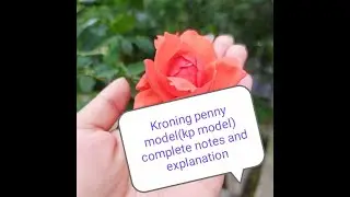 Kronig Penney MODEL(KP model)_solid state physics @bsc,msc