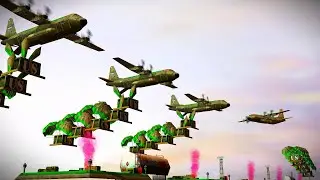 USA&rsquo;s Covert Attack Surprises GLA at Former Air Base | C&C Generals ZH - ROTR Mod - Mission Map