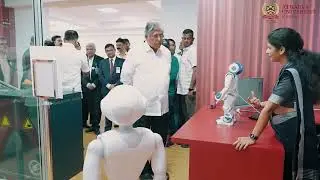 Hon.Shri Chandrakant Patil ji, Education Minister of Maharashtra visited Atharva University Mumbai
