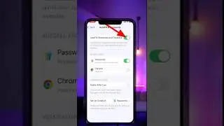 How To Turn On Autofill Password On iPhone 2025 || #iphone #password #autofill #ytshorts #shorts