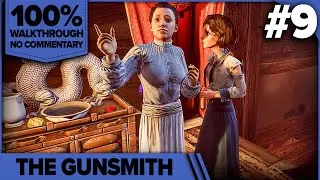 Bioshock Infinite 100% Cinematic Walkthrough (1999 Mode, All Collectibles) 09 THE GUNSMITH