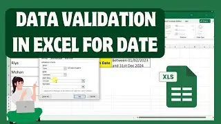 How To Use Data Validation In Excel For Date