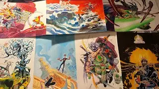 Felix Comic Art: UNBOXING / ART SHOW Episode 32