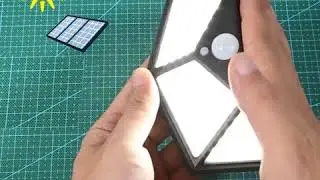 Illuminator&trade; Solar Powered Motion Sensor LED Lamp