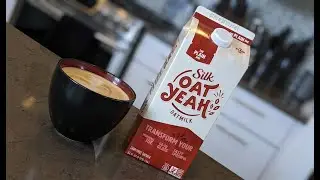 Silk - Oat Yeah oat milk latte taste test