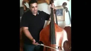 Ödön Rácz plays on a barnabass.MOV
