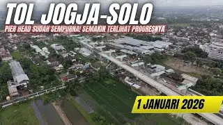 Update Terkini! Progres Pembangunan Tol Jogja Solo di Sleman!
