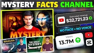 Create A Faceless Mystery Facts Channel By Using Free AI Tools.