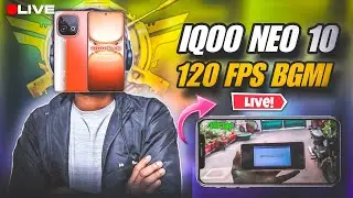 🇮🇳How To New Device iQOO Neo 10 Bgmi Gameplay Conqueror Push 