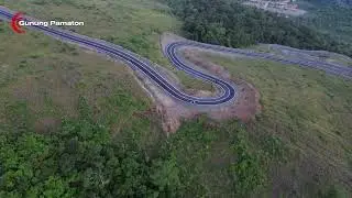 Pesona Senja Gunung Pamaton kalsel