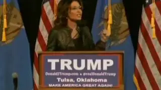 WATCH: Sarah Palin talks about her son's domestic violence arrest, at a Donald Trump rally