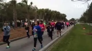 5k is underway at Seaside Half Marathon