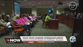 Families share stories in Lansing after cancer doctor purposely misdiagnosed patients