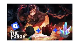 NEW UPDATE!!! 😱 GILA! 50K GOLD CUMA 15 MENIT? Pake Prismatic Pickaxe di The Forge Roblox!