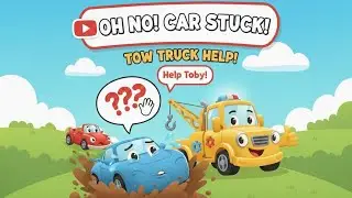 Tow Truck's Big Rescue Adventure!! | Toby the Tow Truck - @kidsED 🎶 🎵 