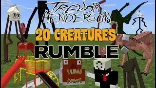 20 Trevor Henderson Creatures in Minecraft [Battle Royale]